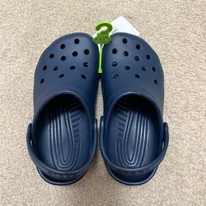 CROCS Kids Classic Navy Sandals